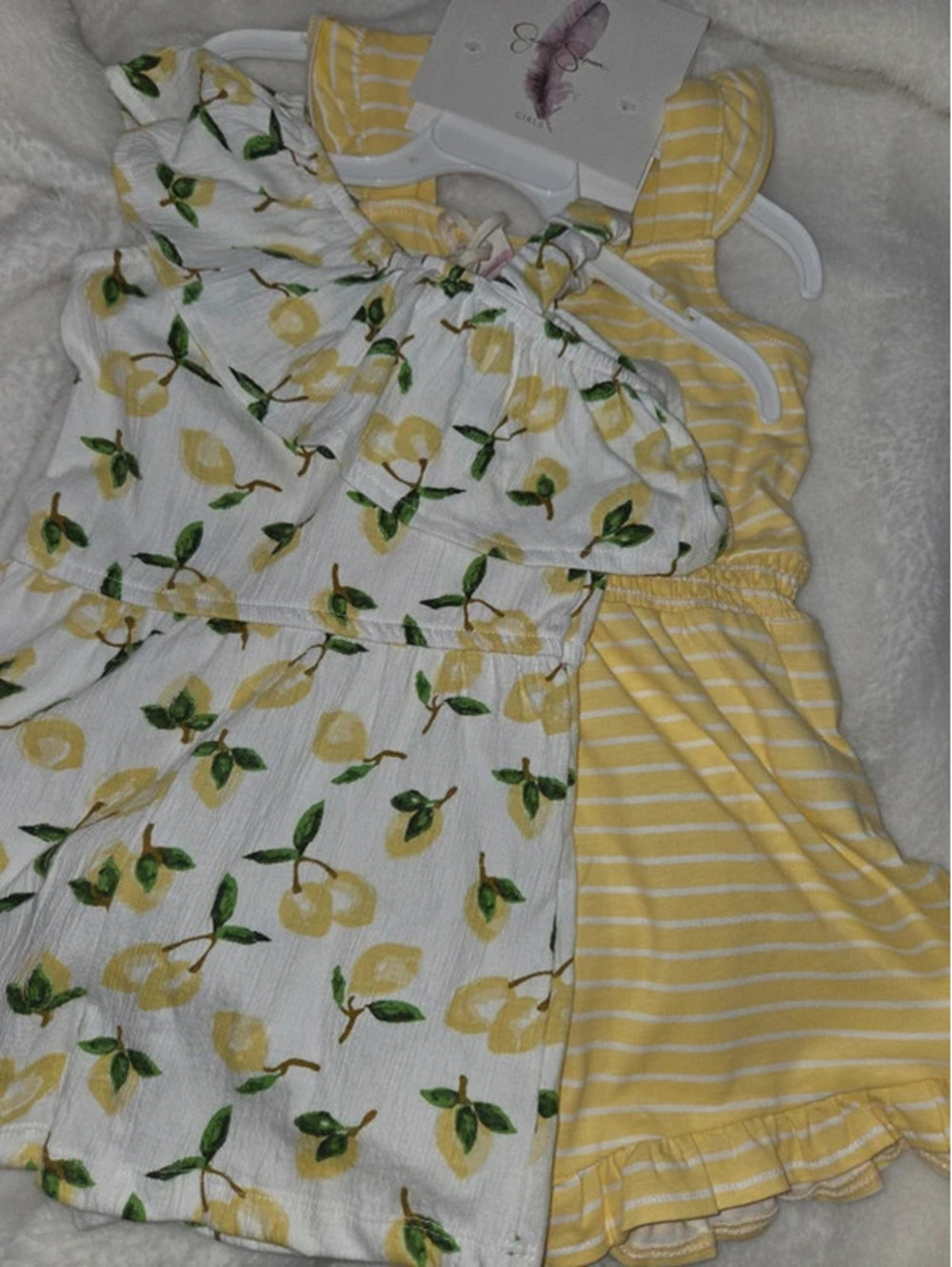 2 jessica simpson summer rompers size 6